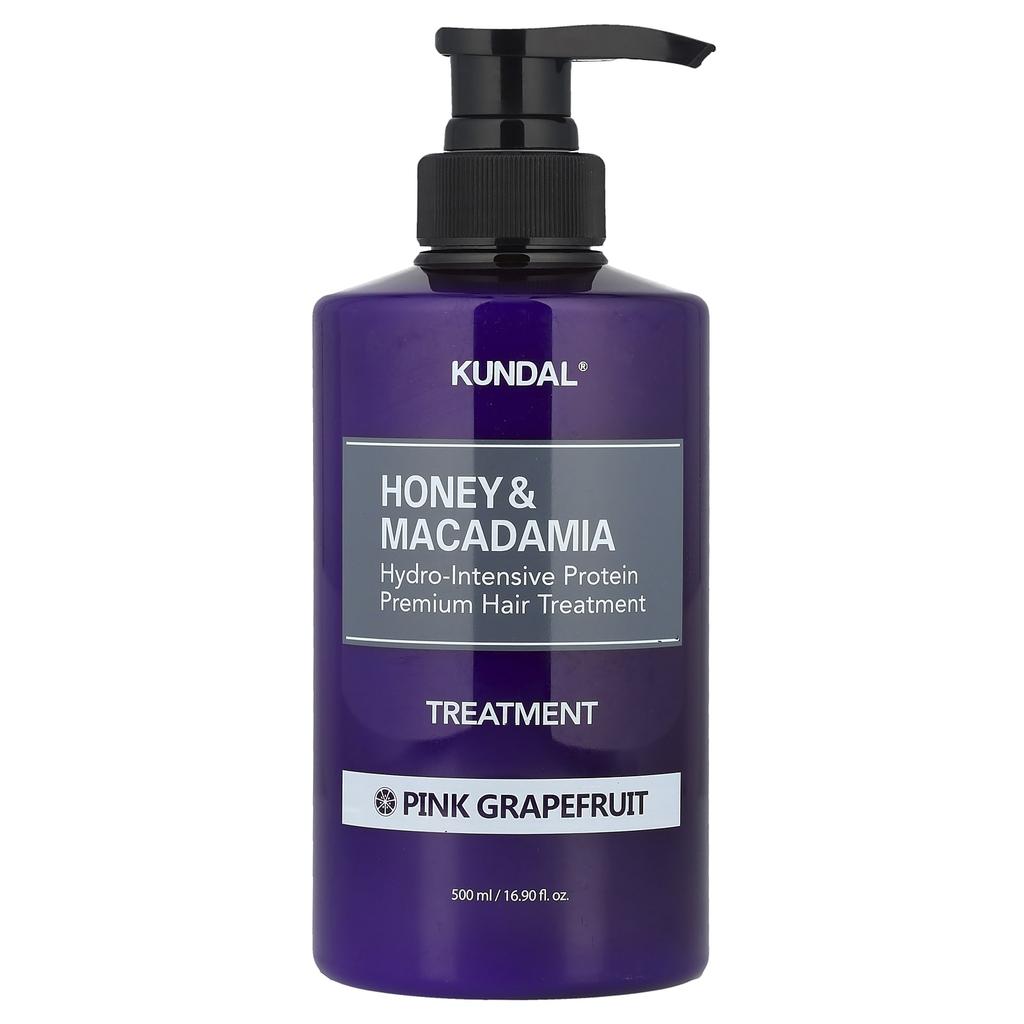 Miód i Makadamia, Odżywka, Różowy Grejpfrut, 500 ml(16.9 uncji płynu)