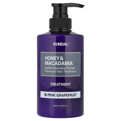 Honey & Macadamia, Treatment, Pink Grapefruit, 500ml (16.9 Fl Oz)