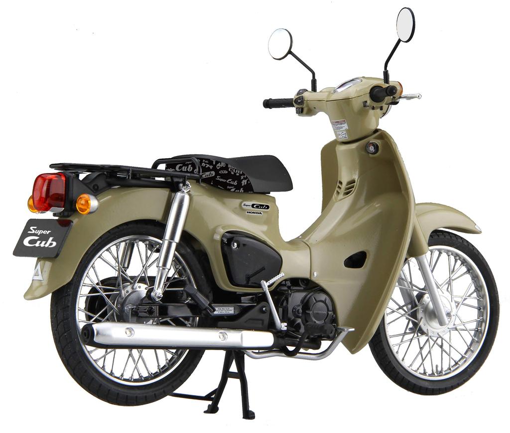 Fujimi Model NEXT Serie Honda Super Cub 110 Street 1/12 Nr.1 EX-7 (Erntebeige) 12NX-1 EX-7