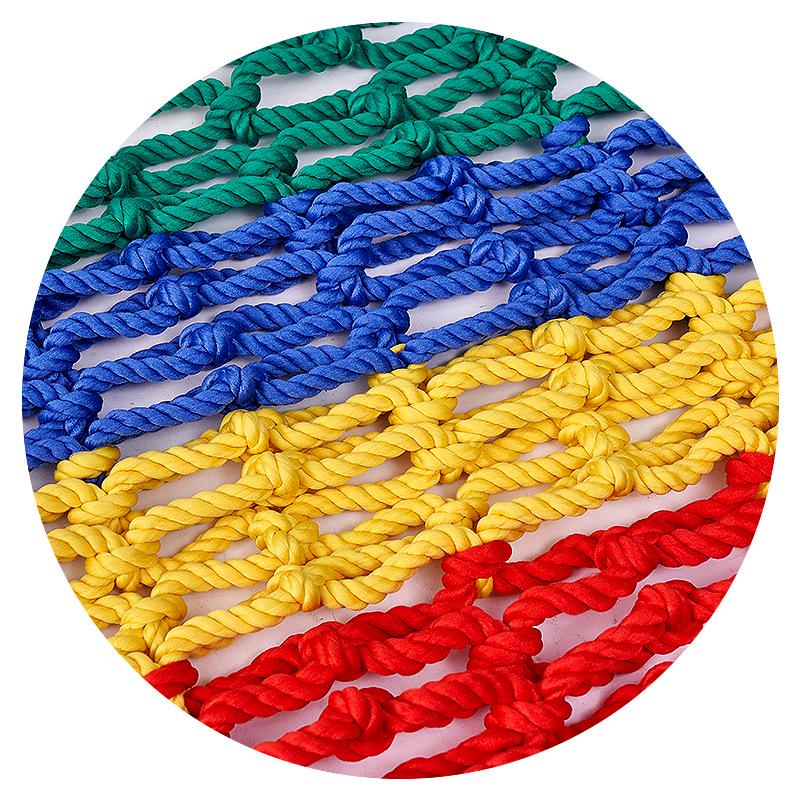 Colorful Nylon Safety Net for Children's Playground & Balcony Decoration