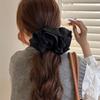 Very large hair accessories for girl women tie band scrunchie korean elastic fascinators elegant vintage popular  adults new