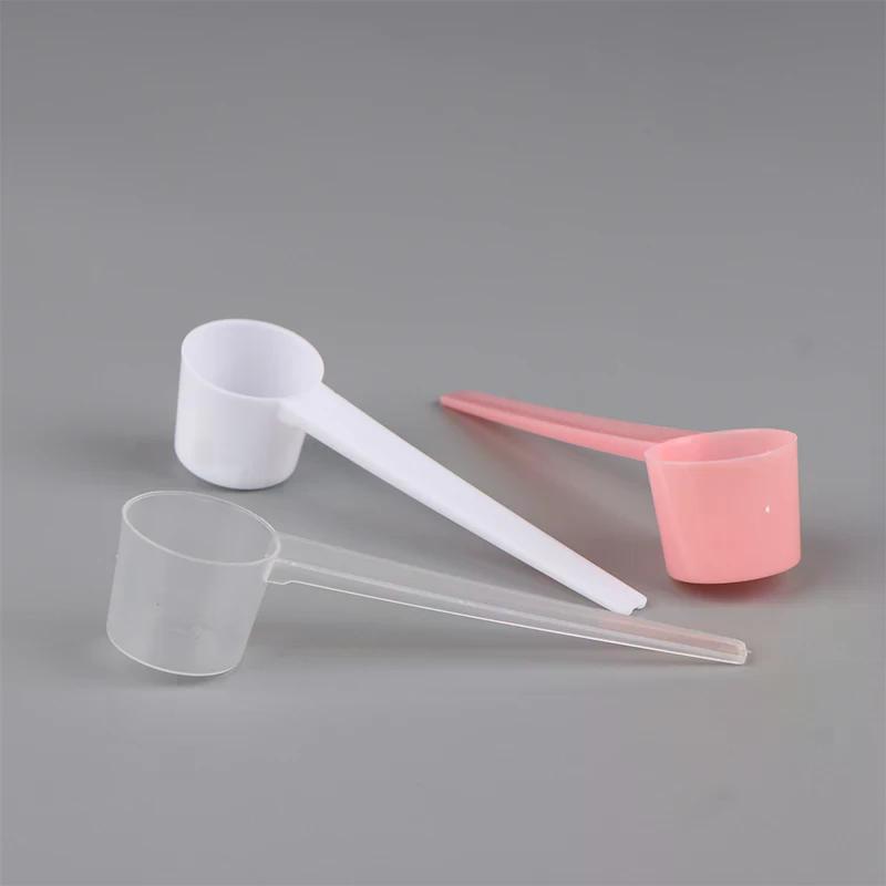 10Pcs 5g Measuring Spoons Coffee Protein Milk Powder Scoop Home Kitchen Gadgets DIY Plastic Measuring Spoon