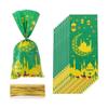 100pcs Eid Mubarak Gift Bags with Rope Moon Stars  Biscuits Packaging Holder