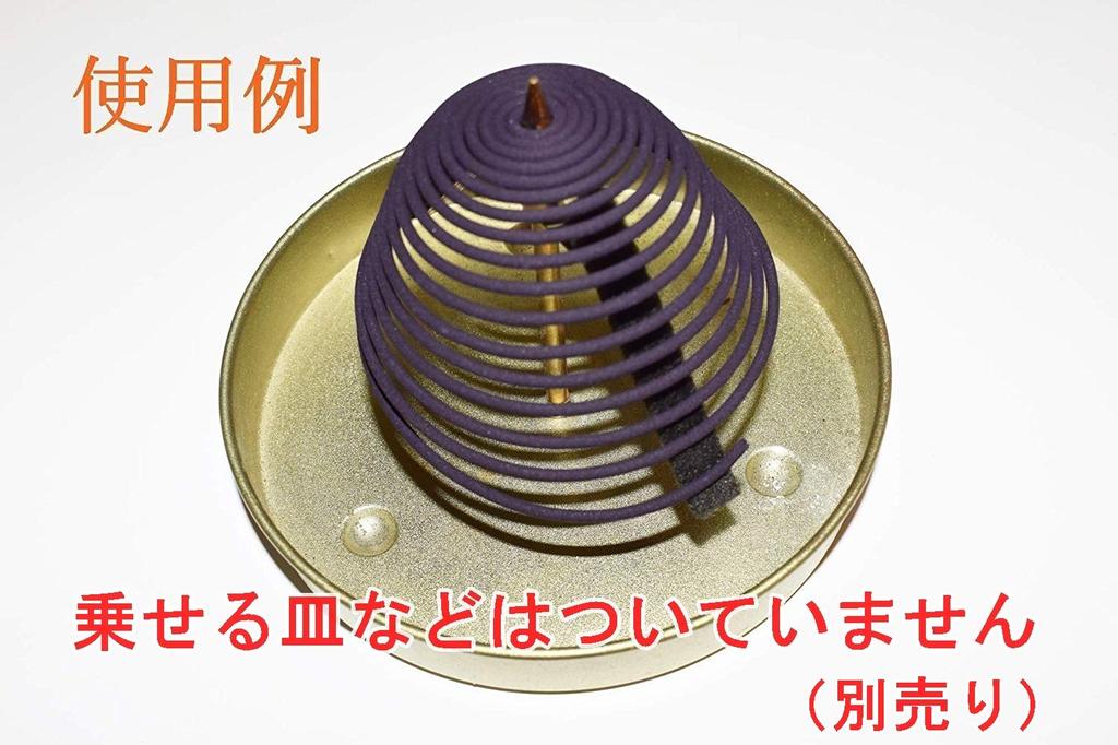 Awaji Baikondou Spiral Approximately 12 14 Safety Threadless Floral Water Spiral Incense for Wakes Low-Smoke Incense, Hours, Rolls, Type, Low-Smoke