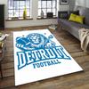 1pc Football Team Design Area Rug - Non-Slip, Soft & Cozy Floor Mat for Living Room, Bedroom, Office - Indoor/Outdoor Decorative Carpet