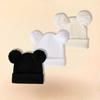 Unisex Baby Woolen Hat Set - Cute Double Pom-Poms, Autumn & Winter Warmth for Kids