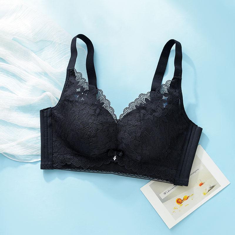 

Женский латексный кружевной бюстгальтер: Дышащий, Регулируемый, Предотвращающий провисание, Улучшает внешний вид маленькой груди 34/75BC