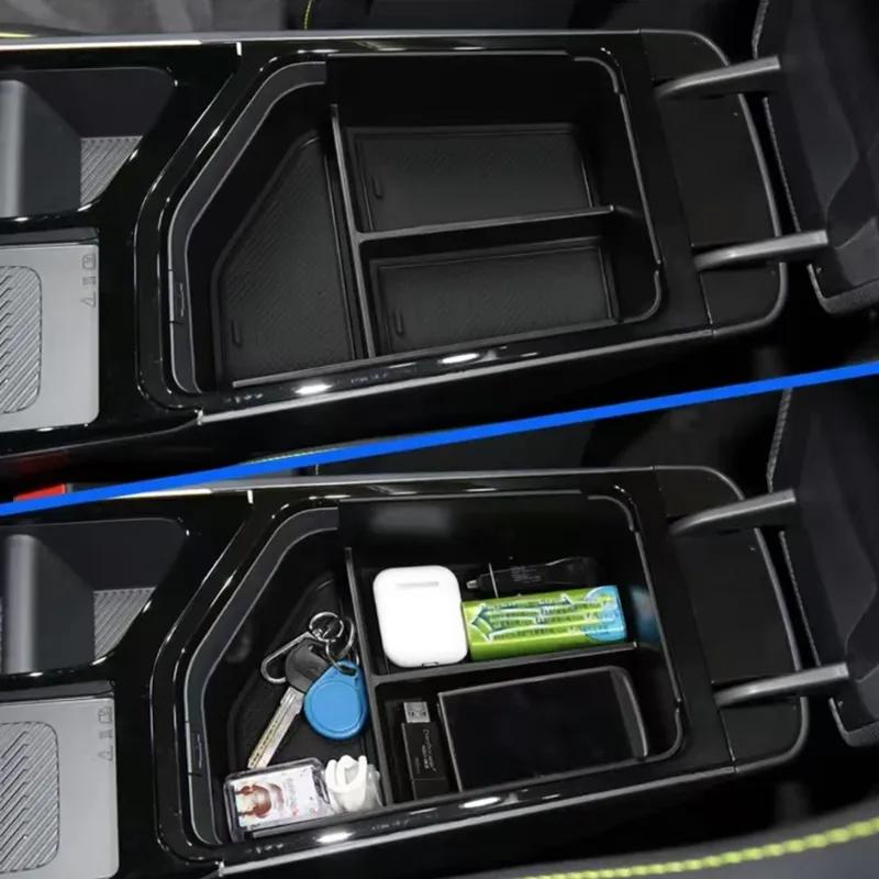 For Kia EV6   2024 2025 Car Central Armrest Storage Box Center Console Organizer Tray Case car Accessories