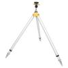 Adjustable Tower Ruler Tripod, Convenient for Total Station Prism Pole Support, Aluminum Alloy, 62-88cm High, Lightweight for Ground Surveying