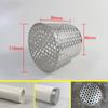 New Stainless Steel Anti Blocking Floor Drain Drainage Side Circular Gutter Guard Filter Screen Outdoor Tool
