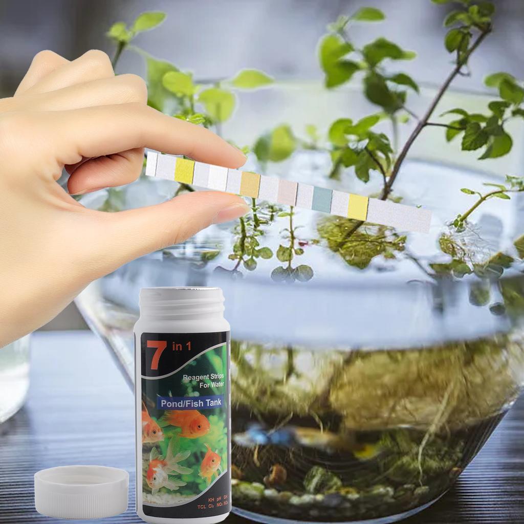 Drinking Water Test Aquarium Water Test Accurate Results Color-changing Indicators Durability High-quality PET Material
