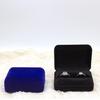 Elegant Velvety Finish Plastic Jewelry Case Ideal For Wedding Jewelry Display Offering Secure And Luxurious Protections