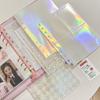 10PCS A5 Binder Inner Page Laser Photo Cards Holder Filler Paper Photo Album Loose-leaf Photo Sleeve Kpop Photo Binder Paper