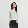 Elva' Island Women's Premium Round Neck Long Sleeve Knit Sweater