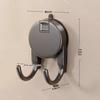Removable Strong Suction Cup Hook for Coats, Hats, Towels, and More - No-Drill Adhesive for Bathroom or Door.