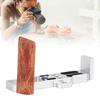 Wooden L Shape Handle Grip Fit for G7XII G7XIII Camera with Quick Release Baseplate Hand Grip Holder