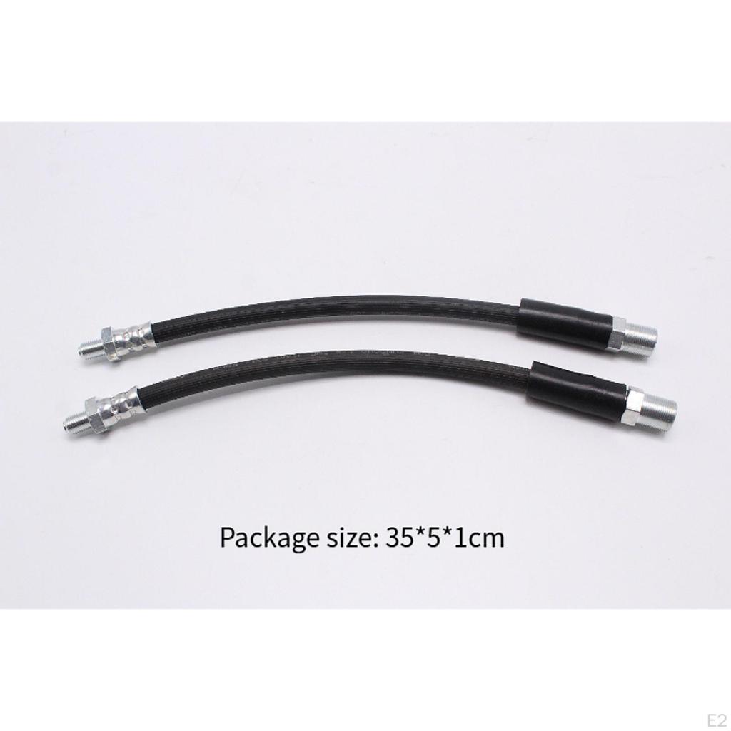 2Pcs Car Front Brake Hoses,Brake Pipe Set,Gbh249 Easy Installation,Sturdy Directly Replace Flexible