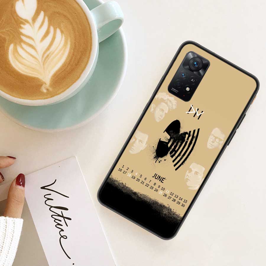 Rock Band Depeches Modes Case Phone For Redmi 13 14C 12 12C Note 14S 14 Pro Plus 10 10A 10C 9 9A 9C 9T 8 8A 7 7A TPU Clear Cover