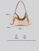 Summer 2026 Woven Texture Shoulder Bag: Large Capacity, Daily Commute Essential, Versatile Fashion for Mother and Daughter