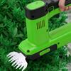Rechargeable Lawn Edger And Bush Pruner With Carbon Steel Blades Suitable For Small Yard Landscaping