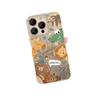 Zoo for iPhone15PRO mobile phone case 14 Apple 1312 hard 118pxins wind painted ultra-thin