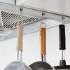 Swivel Heavy Duty Magnetic Hooks Black Silver Strong Magnetic Hooks for Hanging Cruise Cabins Refrigerator Kitchen Locker