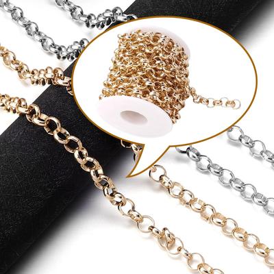 8mm Round Link Chain for DIY Crafts