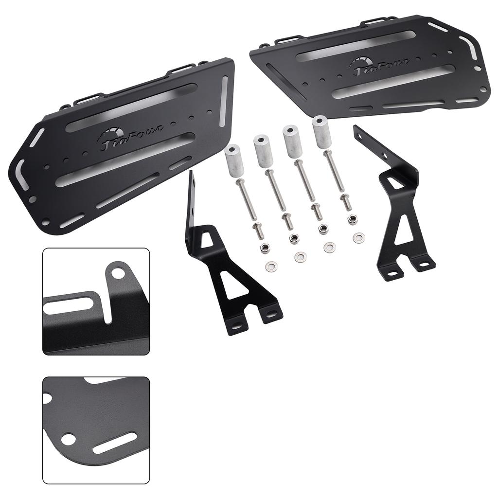 Luggage Rack Side Saddle Bag Mount Bracket For Yamaha Tenere Xtz 700 2019-2024