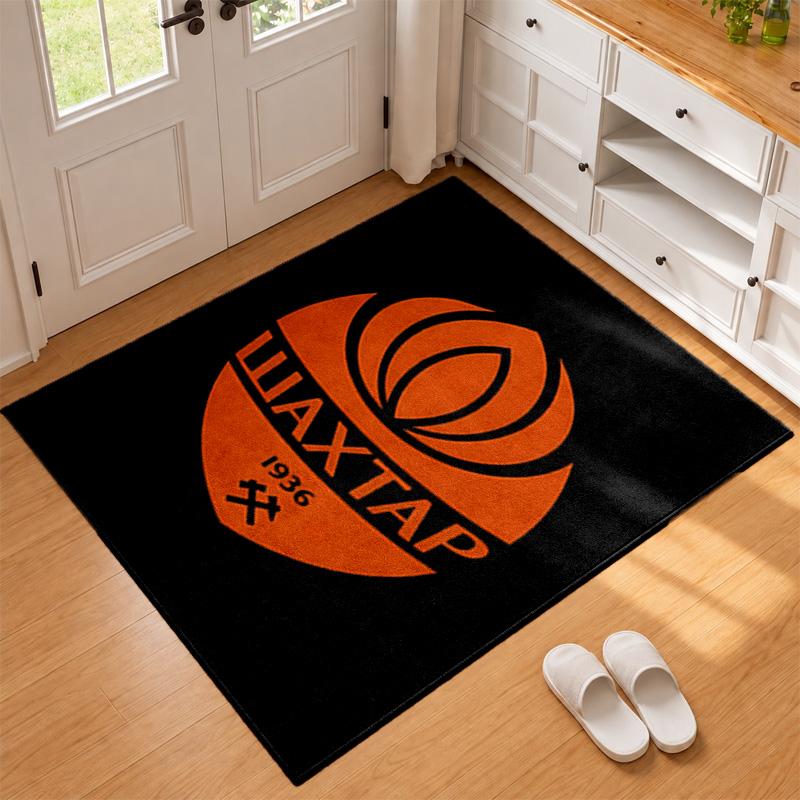 FC Shakhtar Donetsk Vloerkleed Deurmat voor Woonkamer of Slaapkamer Beschermmat Onder Stoel Kantoor Decoratie Kerstcadeau Verjaardagscadeau