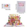 Special Mother's Day Invitation Card Handmade Greeting Card Gift for Mom 3D Popup Flower Surprise Card