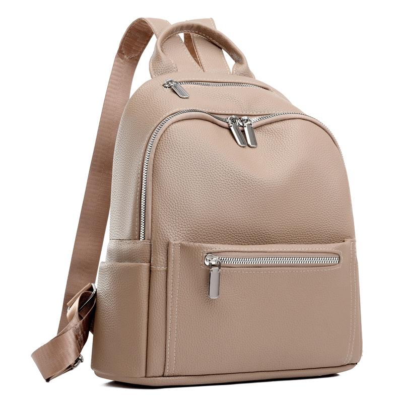 Backpack Women's New Korean Version Large Capacity Women's Backpack Fashionable and Versatile Student Bag Women's Bag Trend