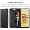 For Oppo Reno8 T 5G Wallet Case AUTSPACE A01 Leather Stand Cover with RFID Blocking Card Holder