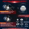 T03 3,0 Zoll LED-Projektorlinse 6000K LED-Scheinwerferlampen H4 H7 9005/9006 IP68 Wasserdicht Abblendlicht Fernlicht mit Farb-Cut-off-Linie