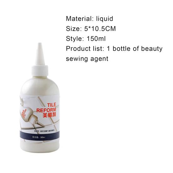 150 ml Praktický Reform Grout Lehký krém Vodotěsný