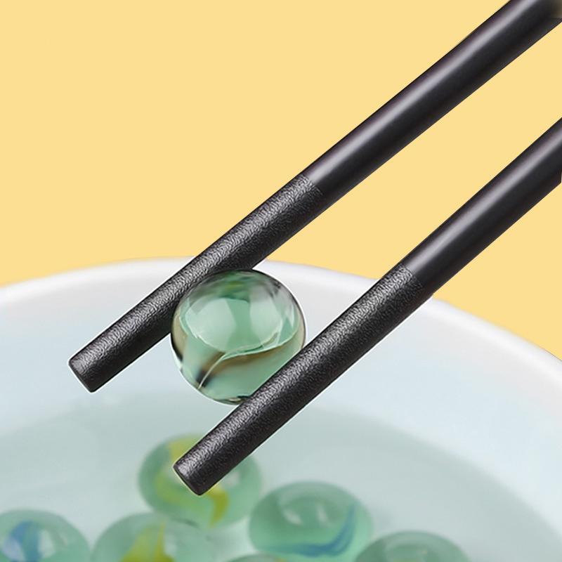 5 paar Chinesischen Stil Wiederverwendbare Gesunde Legierung Stäbchen Set Haushalt Besteck Küche Geschirr Werkzeug Zubehör