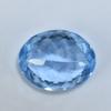 AAA+ 9.9 Ct Oval Cut Natural Gemstone Certified Blue Sapphire Gemstone