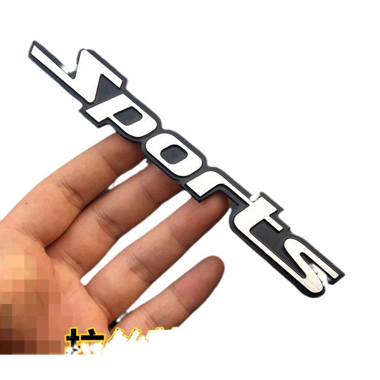 3D Μεταλλικό Αυτοκόλλητο Λογότυπο Αθλητικού Αυτοκινήτου για Τροποποιημένα Οχήματα