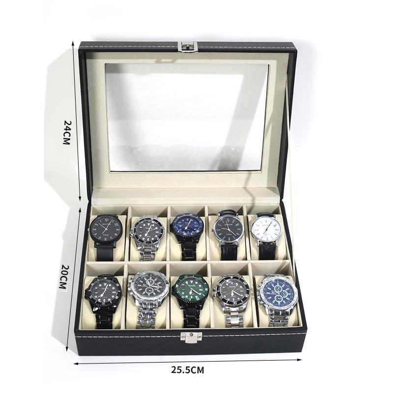 

Бокс для демонстрации и хранения механических часов высокого класса - Органайзер для наручных часов большой вместимости