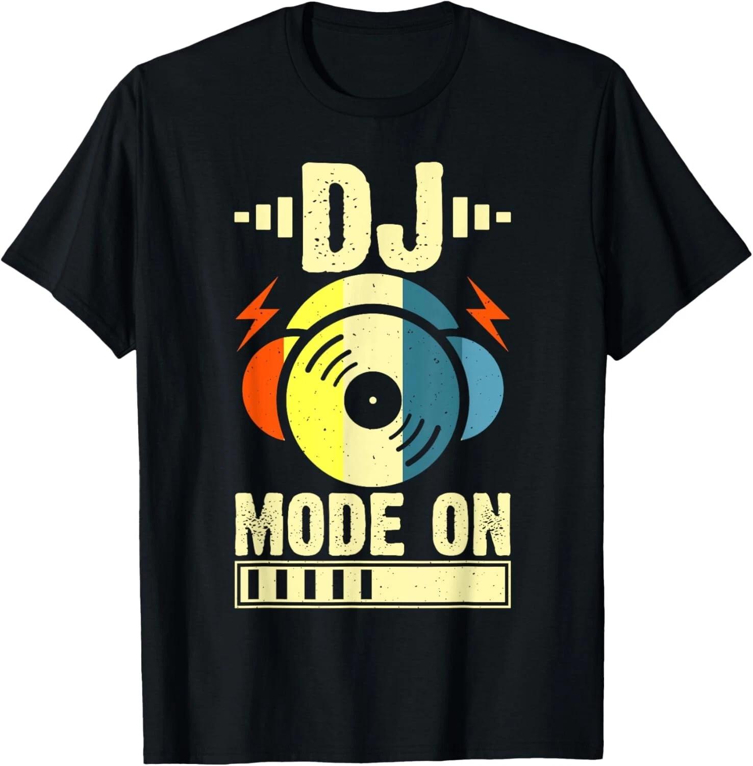 Funny DJ Mode On Funny DJ Love Vintage Tee Gift Unisex T-Shirt 3XL