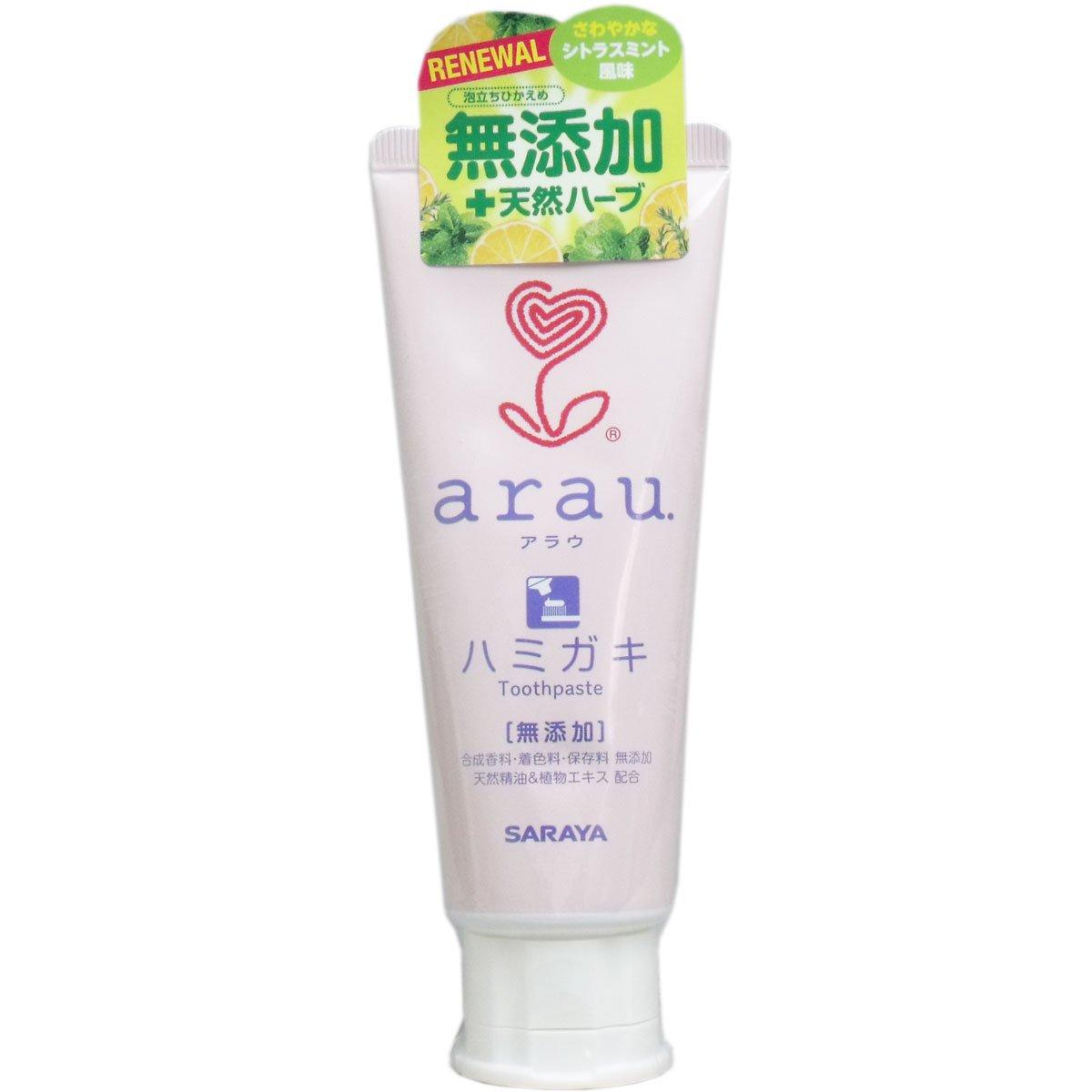 

arau. Soap toothpaste 120g x 6 pieces
