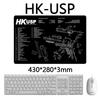 Ergonomic Mouse and Desk Pad for Office Use