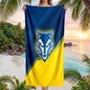 Warrington Wolves Mode Strandtuch Tragbar Weich Schnelltrocknend Handtuch Für Schwimmen Camping Urlaub