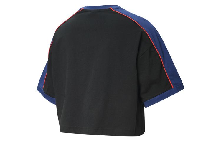 PUMA T Shirts Women's Crew Neck Moderate Straight Fit 598074-01