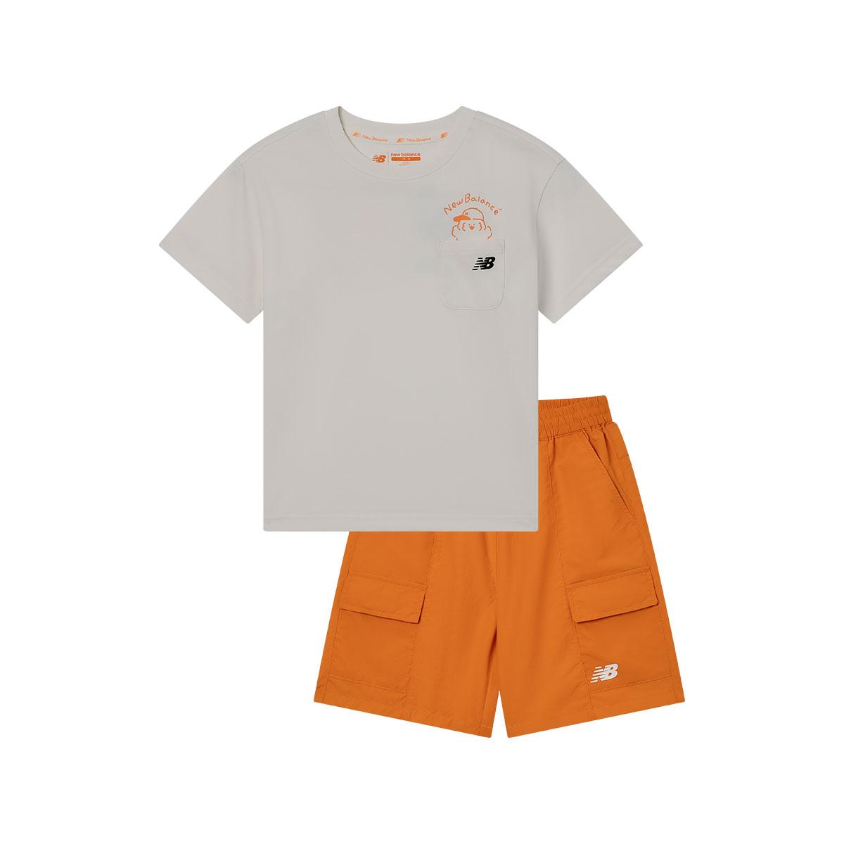 New Balance Casual Sportswear Ivory White Children Aged 3 7 Years Old ND2SE2V063-39 150