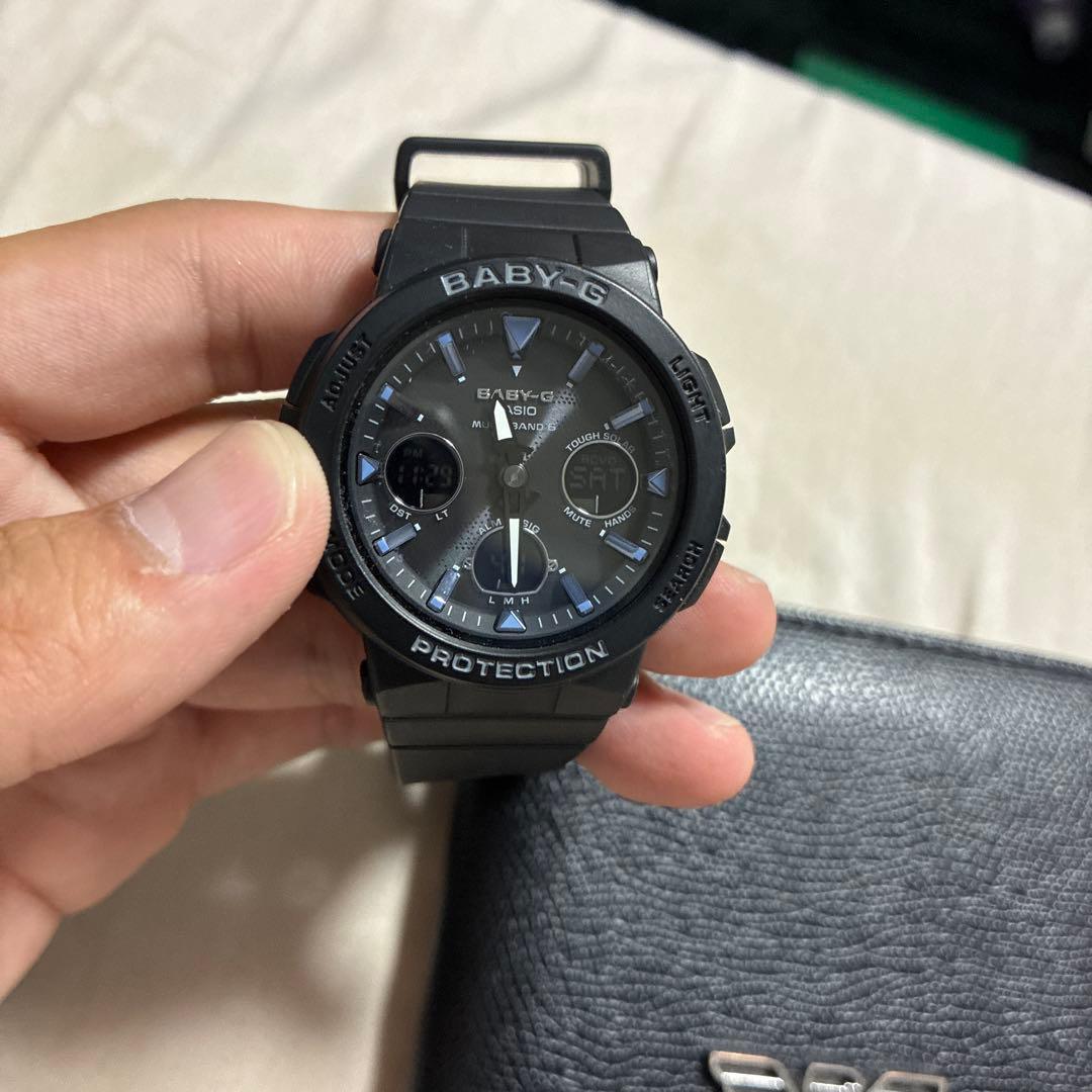 Used CASIO BABY-G watch and EMPORIO ARMANI bifold wallet