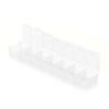 Divide Storage Box 7-Grid Watercolor Palette Jewelry Travel Repacking Plastic ContainerWhite