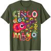 Cinco De Mayo Fiesta Guitar Graphic Tee Unisex's Casual Cotton T-Shirt