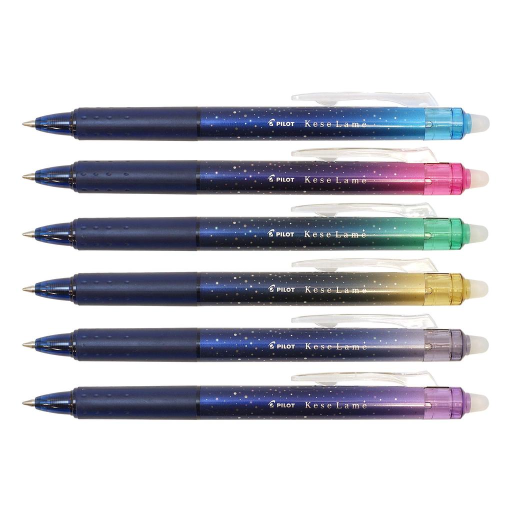Pilot KeseLame Glitter Ballpoint Pen Set 6-Color LKKB-138F-6C