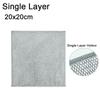 10pcs Thickened Double Sided Metal Steel Cleaning Towel Wire Dishcloth Kitchen Scrubber Reusable Pot Dish Washing Rag Durable Scouring Pads For Home K