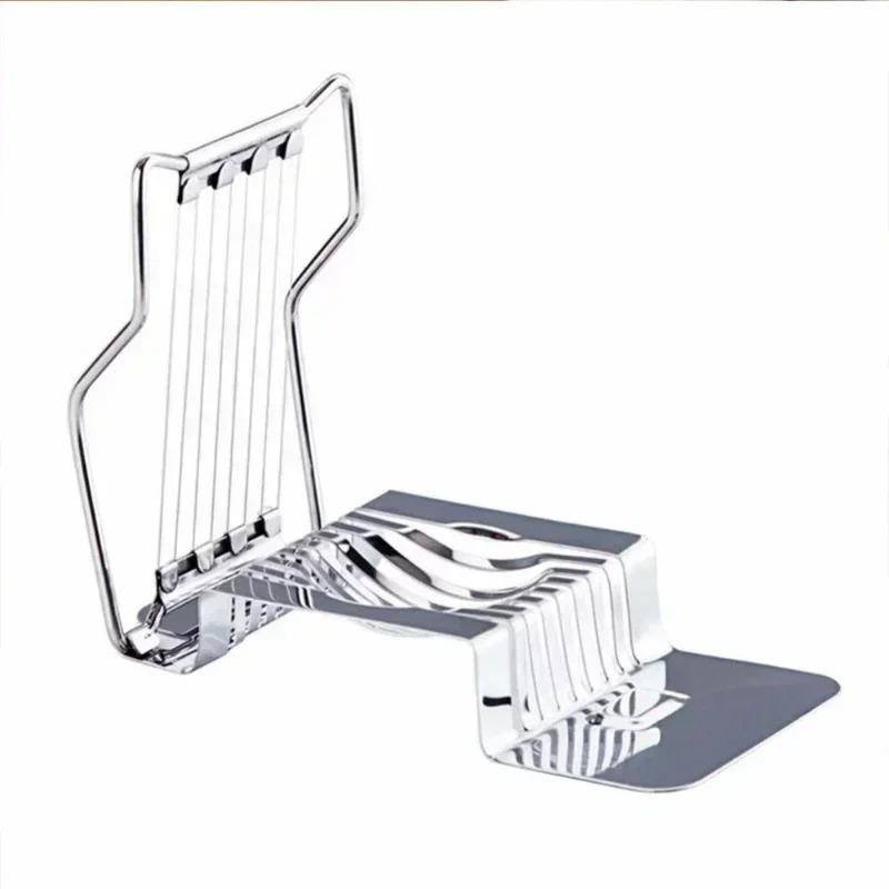 Stainless Steel Wire Home Kitchen Multi-function Egg Slicer Suitable for Hard Convenient Household Items Cooking Tools